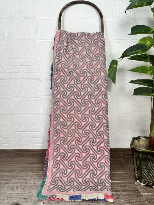 Hand Embroidery Vintage Throw Sofa Cover Bedspread Blanket Style 1536