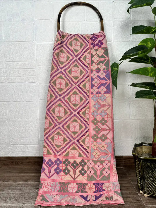 Hand Embroidery Vintage Throw Sofa Cover Bedspread Blanket Style 1543