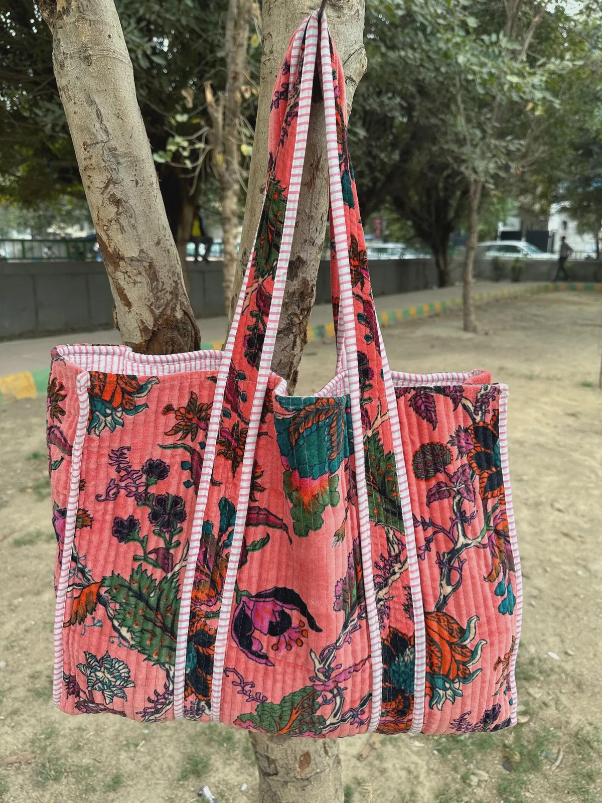 Personalised Tote Bag | Velvet Quilted Tote Bag, Weekender Bag, Custom Teacher Tote Bag, Bridesmaid Proposal Gift For Mom, Gift for Her