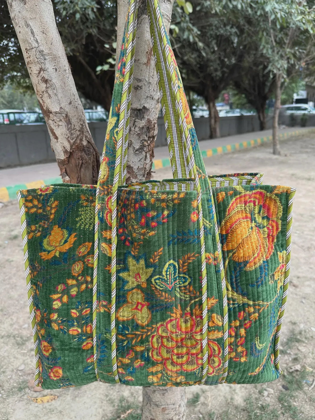 Personalised Tote Bag | Velvet Quilted Tote Bag, Weekender Bag, Custom Teacher Tote Bag, Bridesmaid Proposal Gift For Mom, Gift for Her