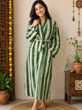 Luxury Velvet  Womens Kimono | Boho Reversible Dressing Gown With Lining, Womens Clothing, Bridal Robe, Smoking Jacket For Her, Spa Gift