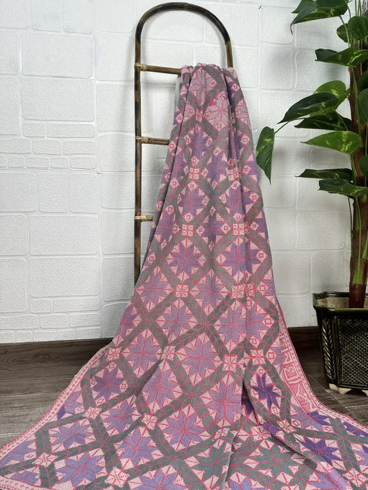 Hand Embroidery Vintage Throw Sofa Cover Bedspread Blanket Style 1537