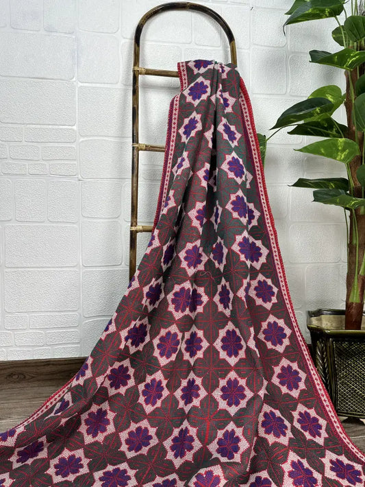 Hand Embroidery Vintage Throw Sofa Cover Bedspread Blanket Style 1540