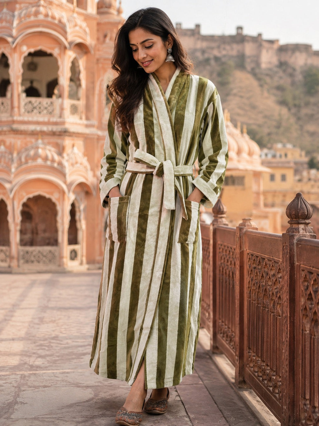 Velvet Womens Clothing, Boho Dressing Gown With Lining | Bridal Women Kimono Reversible | Spa Gift Robe For Her, Smoking Jacket For Her