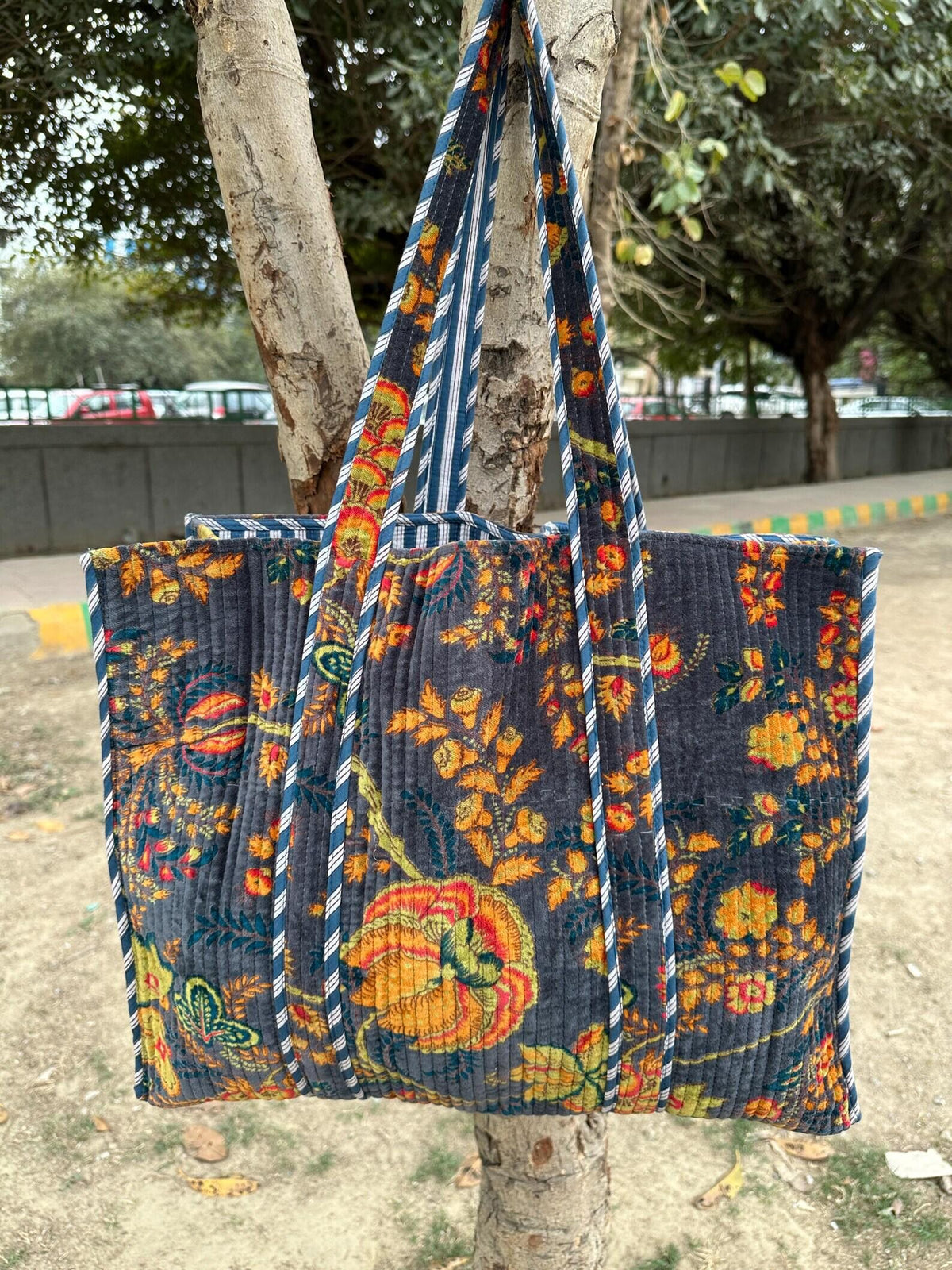 Personalised Tote Bag | Velvet Quilted Tote Bag, Weekender Bag, Custom Teacher Tote Bag, Bridesmaid Proposal Gift For Mom, Gift for Her