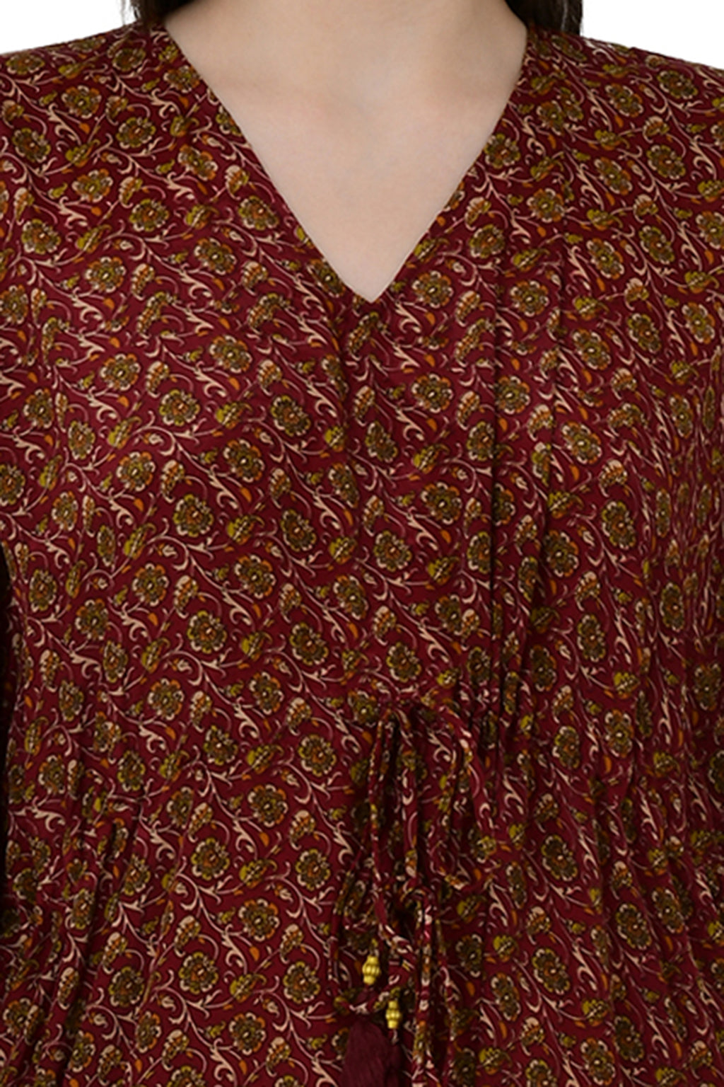 Women's Silk Blend Long Kaftan