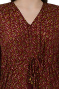 Women's Silk Blend Long Kaftan