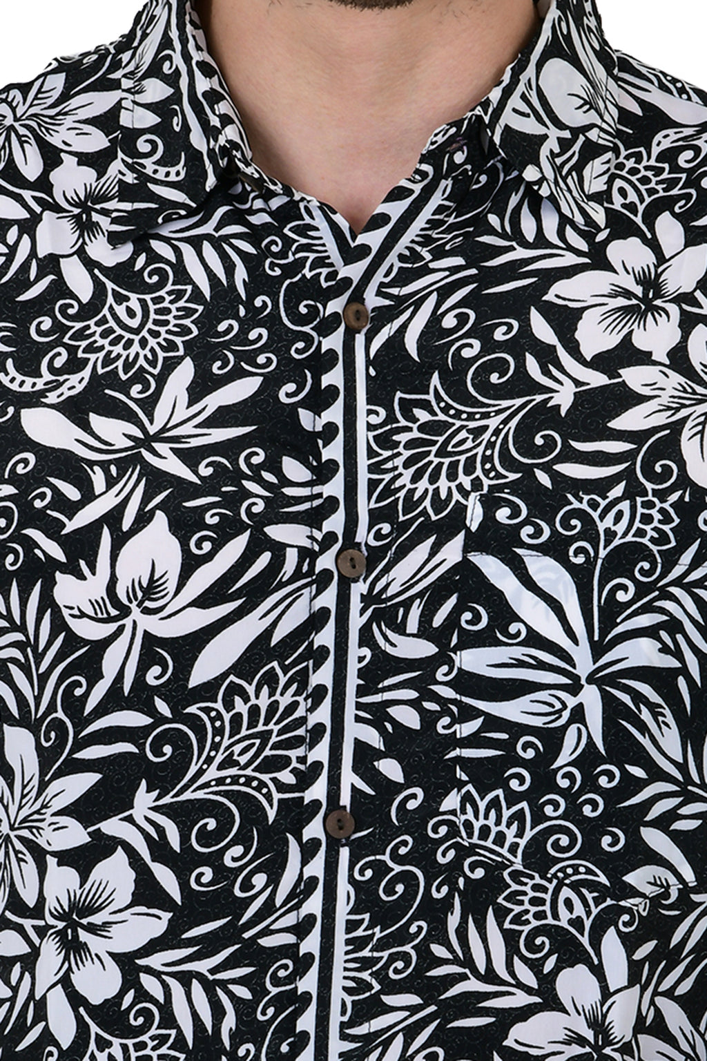 Men's Silk Blend Long-Sleeve Shirt