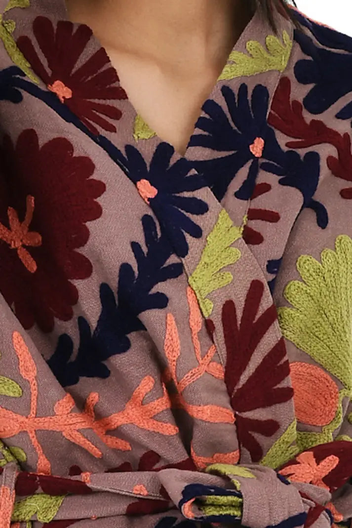 Women's Suzani embroidered Cotton Jacket