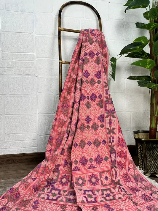 Hand Embroidery Vintage Throw Sofa Cover Bedspread Blanket Style 1544