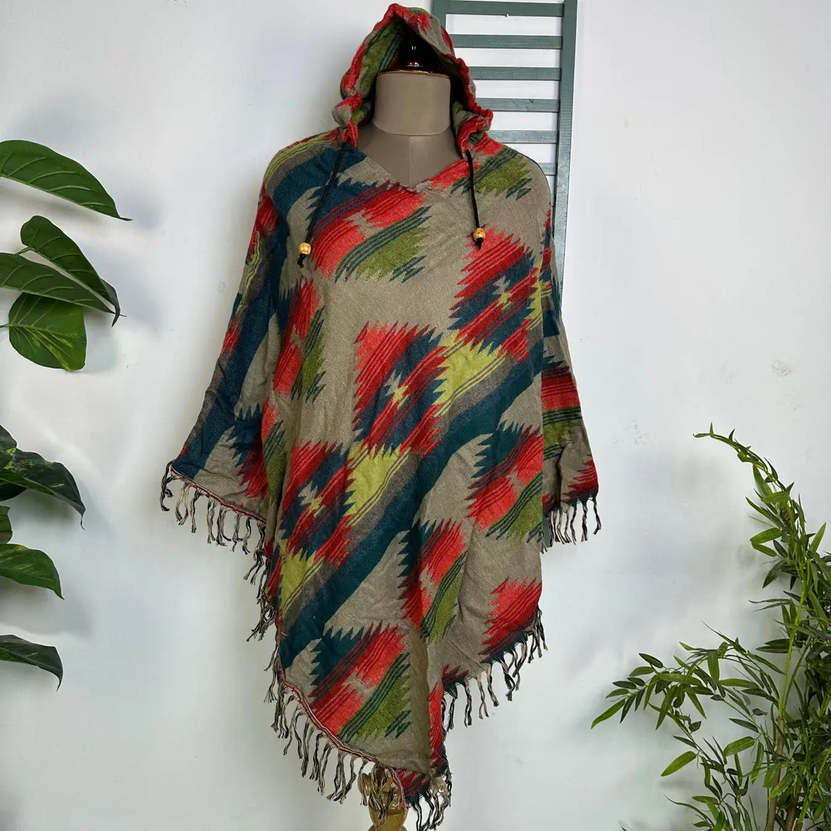 Women's Wool Poncho