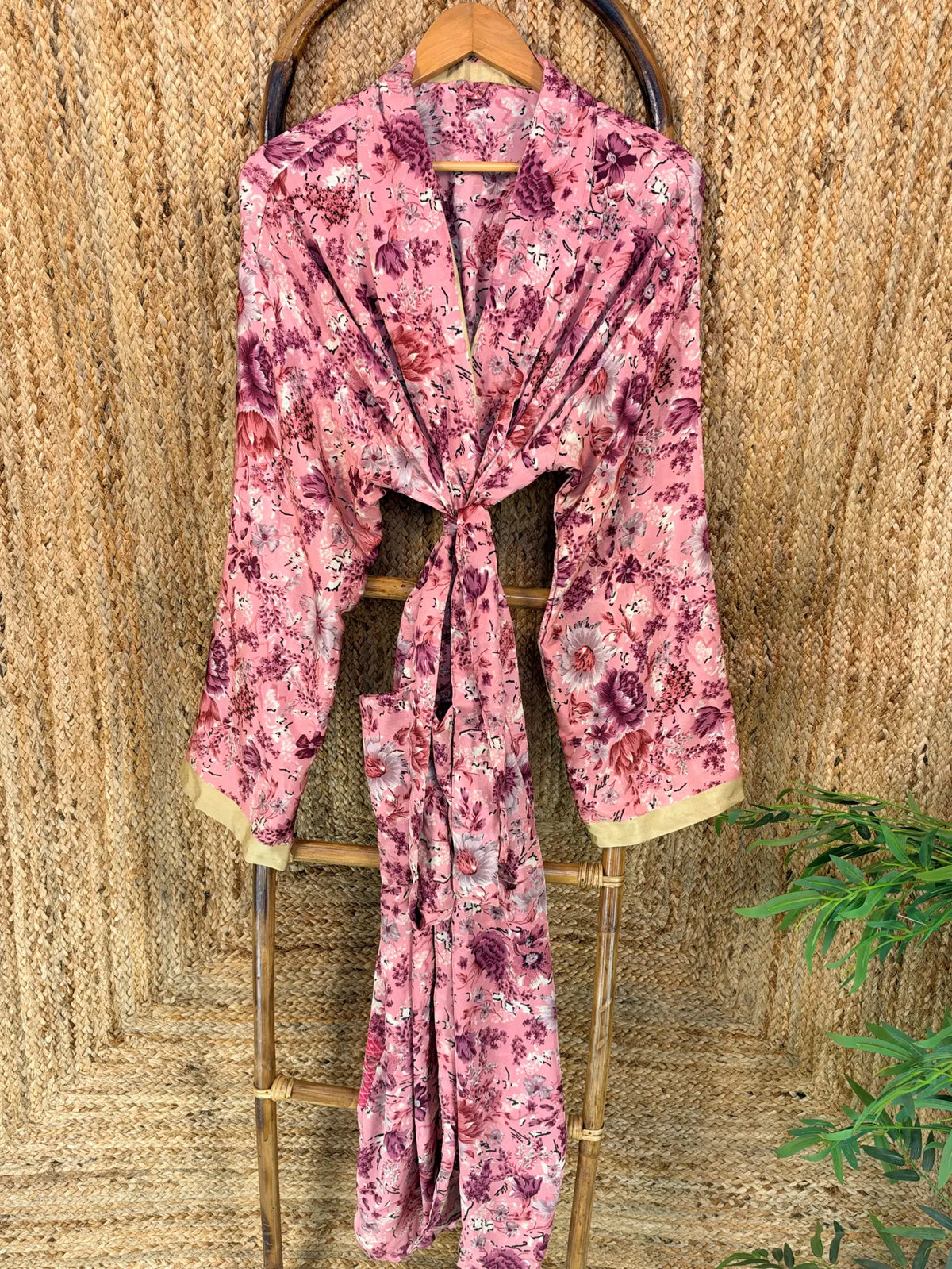 Silky Soft Mens Kimono Robe | Masculine Elegant Classic Sustainable Vintage House Robe gift, Timeless Comfy Lounge Beach Cover Up, Nightwear