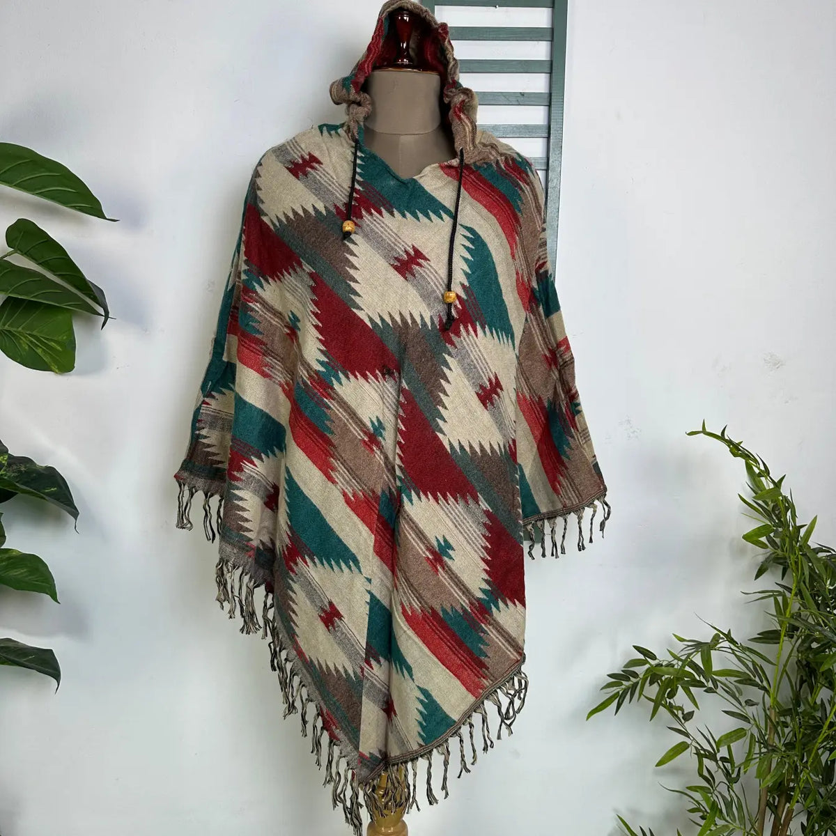 Women's Wool Poncho