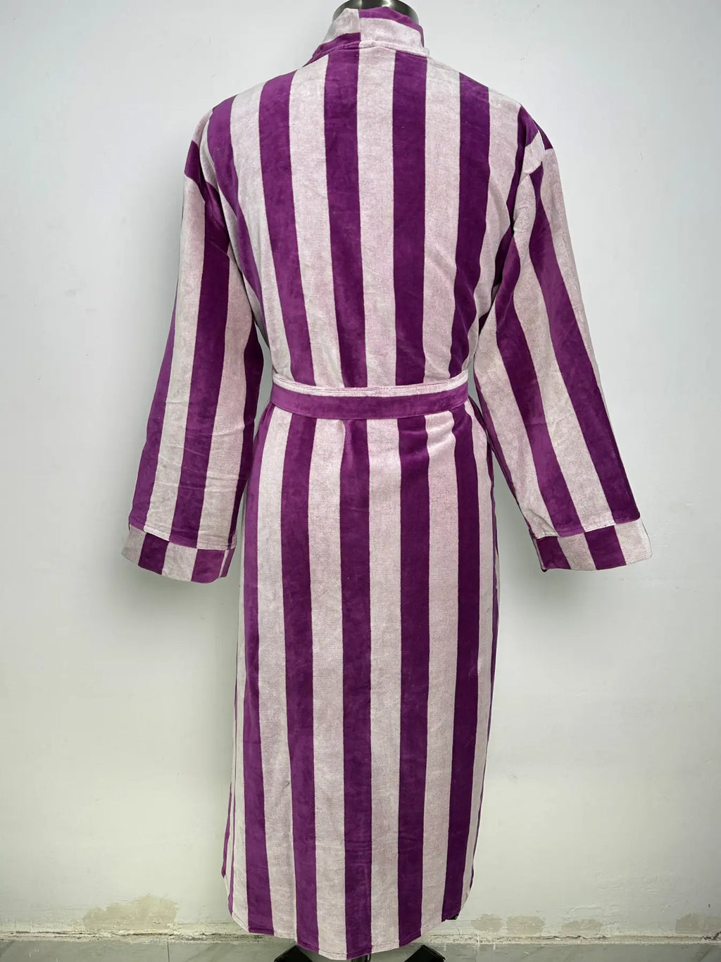 Cozy Velvet Womens Kimono | Boho Dressing Gown Reversible With Lining, Womens Clothing, Bridal Robe, Smoking Jacket For Her, Gift For Her