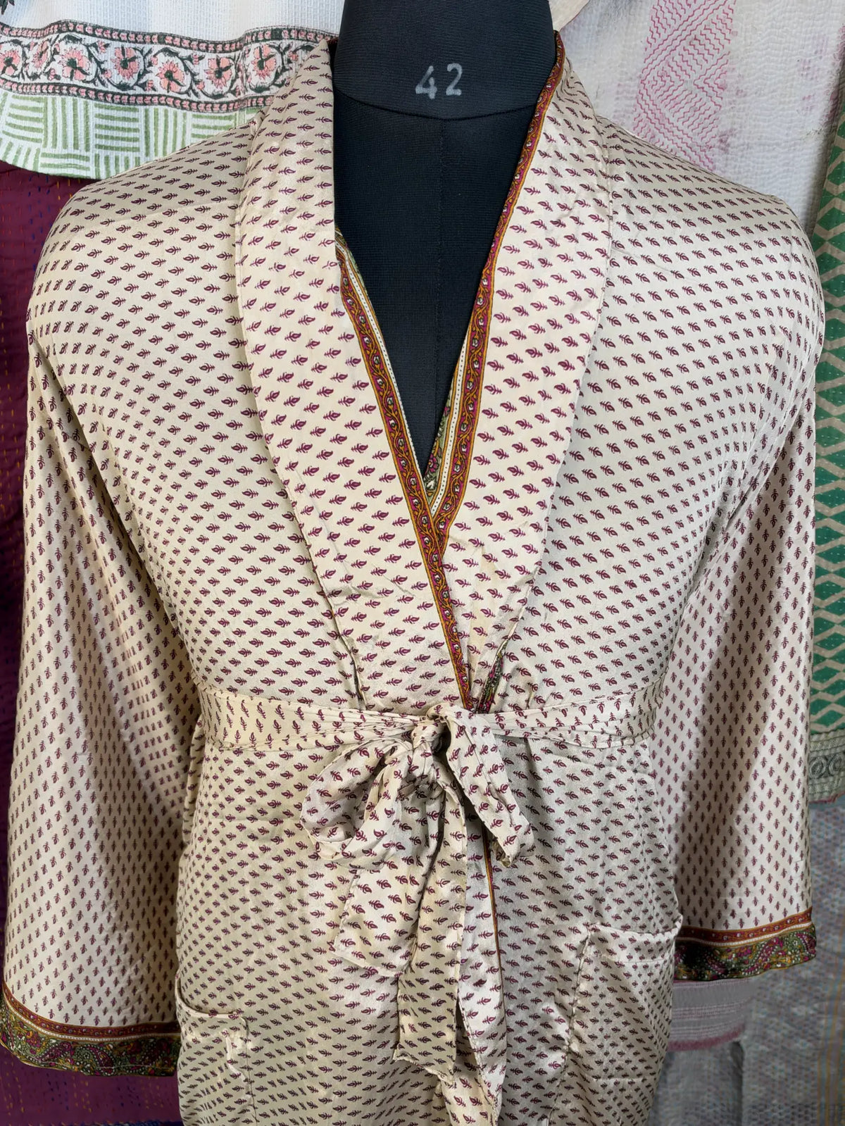 Silky Soft Mens Kimono Robe | Masculine Elegant Classic Sustainable Vintage House Robe gift, Timeless Comfy Lounge Beach Cover Up, Nightwear