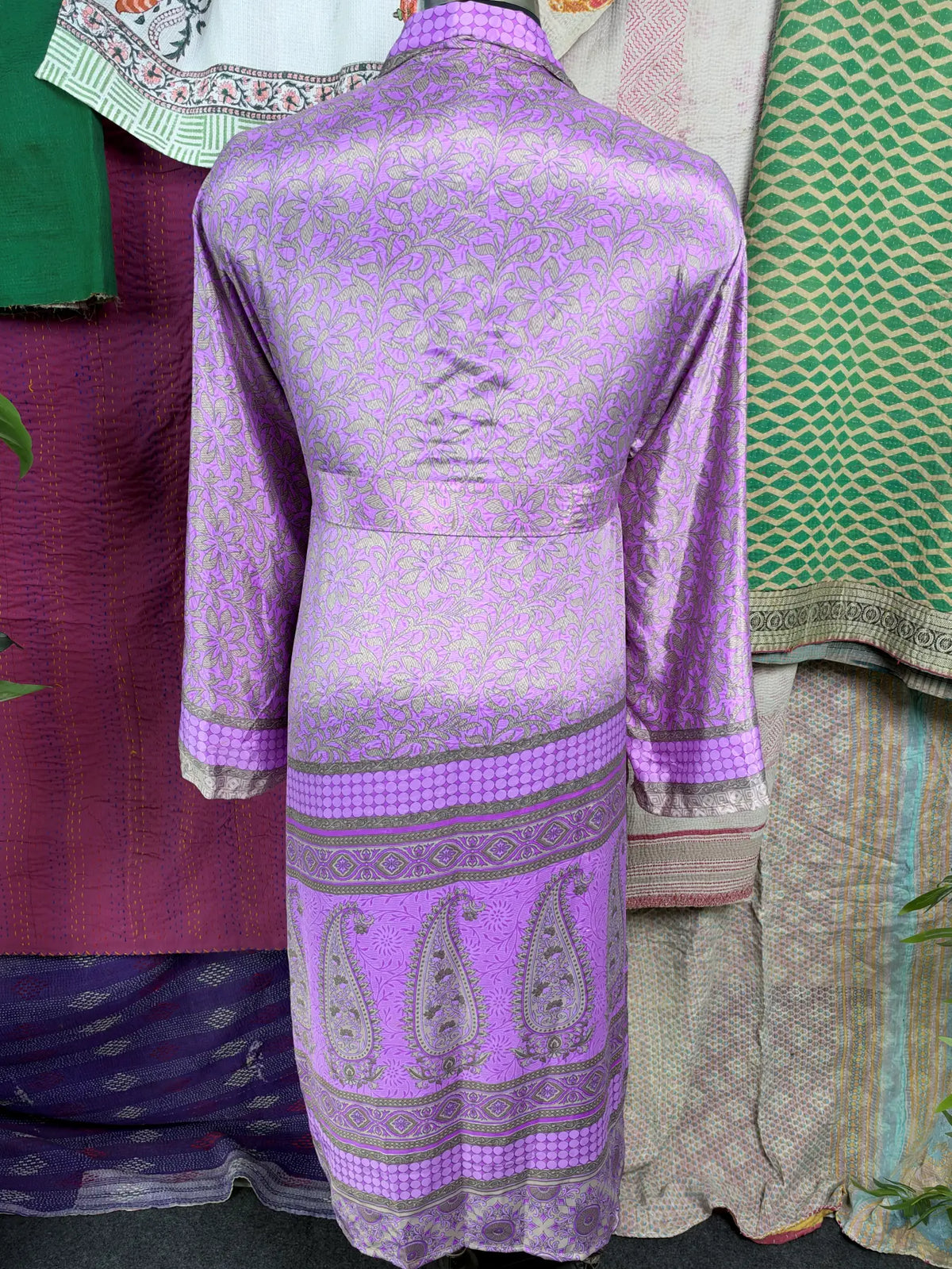 Silky Soft Mens Kimono Robe | Masculine Elegant Classic Sustainable Vintage House Robe gift, Timeless Comfy Lounge Beach Cover Up, Nightwear