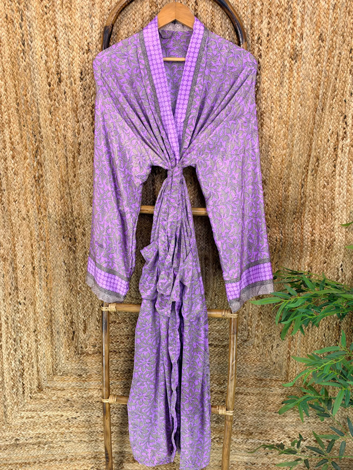 Silky Soft Mens Kimono Robe | Masculine Elegant Classic Sustainable Vintage House Robe gift, Timeless Comfy Lounge Beach Cover Up, Nightwear