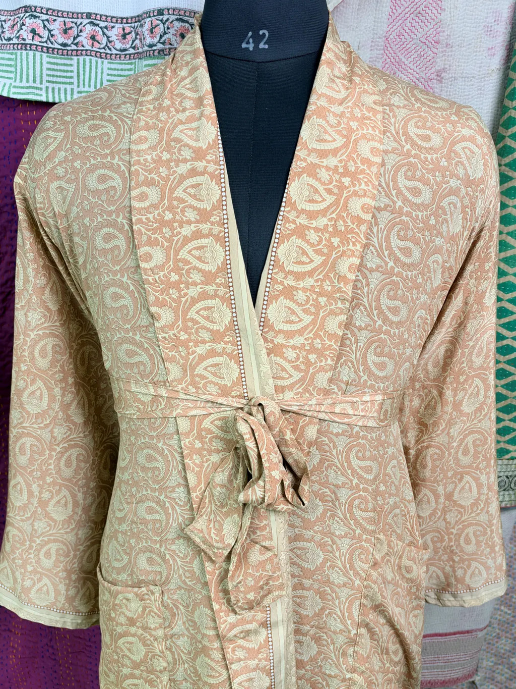 Silky Soft Mens Kimono Robe | Masculine Elegant Classic Sustainable Vintage House Robe gift, Timeless Comfy Lounge Beach Cover Up, Nightwear