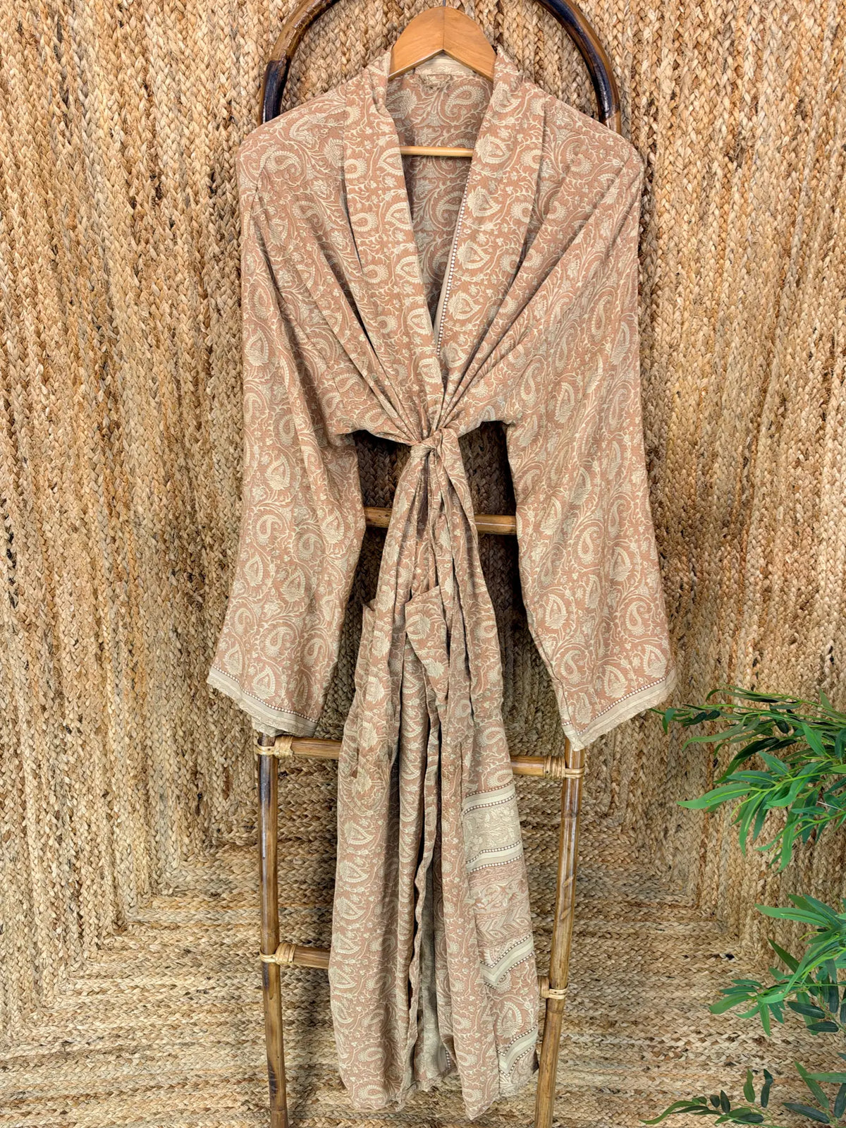 Silky Soft Mens Kimono Robe | Masculine Elegant Classic Sustainable Vintage House Robe gift, Timeless Comfy Lounge Beach Cover Up, Nightwear