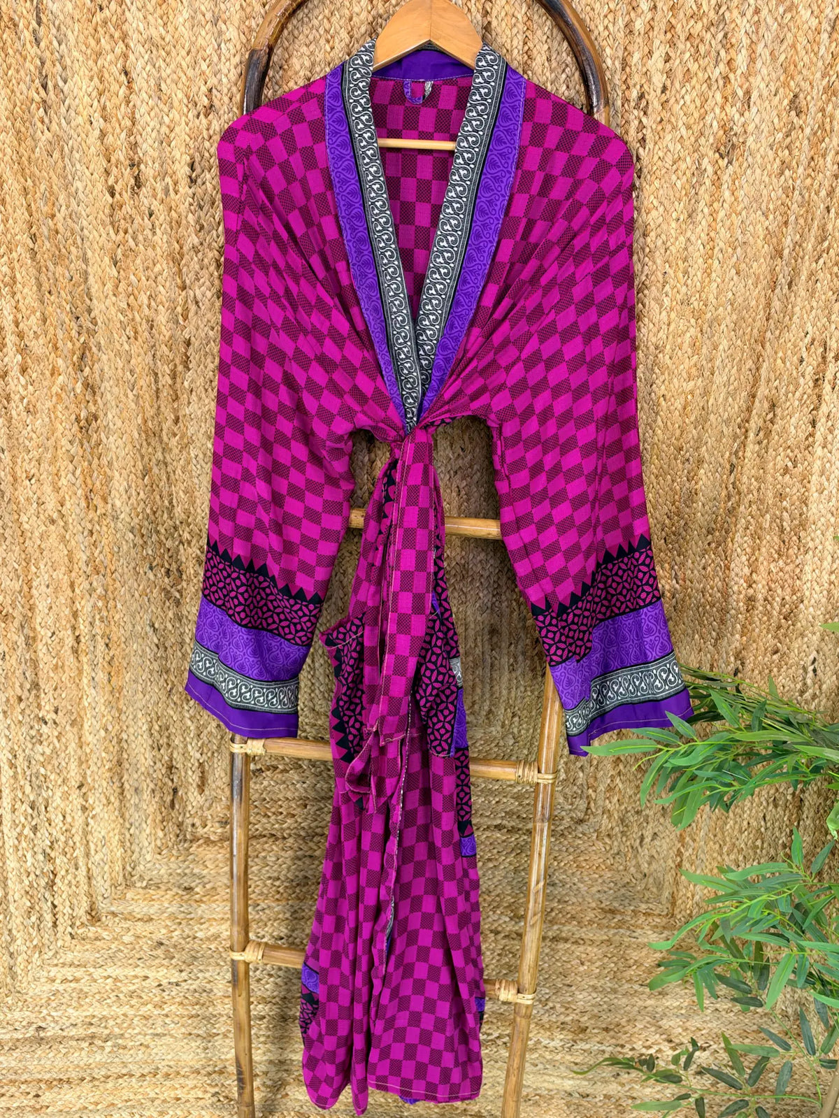 Silky Soft Mens Kimono Robe | Masculine Elegant Classic Sustainable Vintage House Robe gift, Timeless Comfy Lounge Beach Cover Up, Nightwear