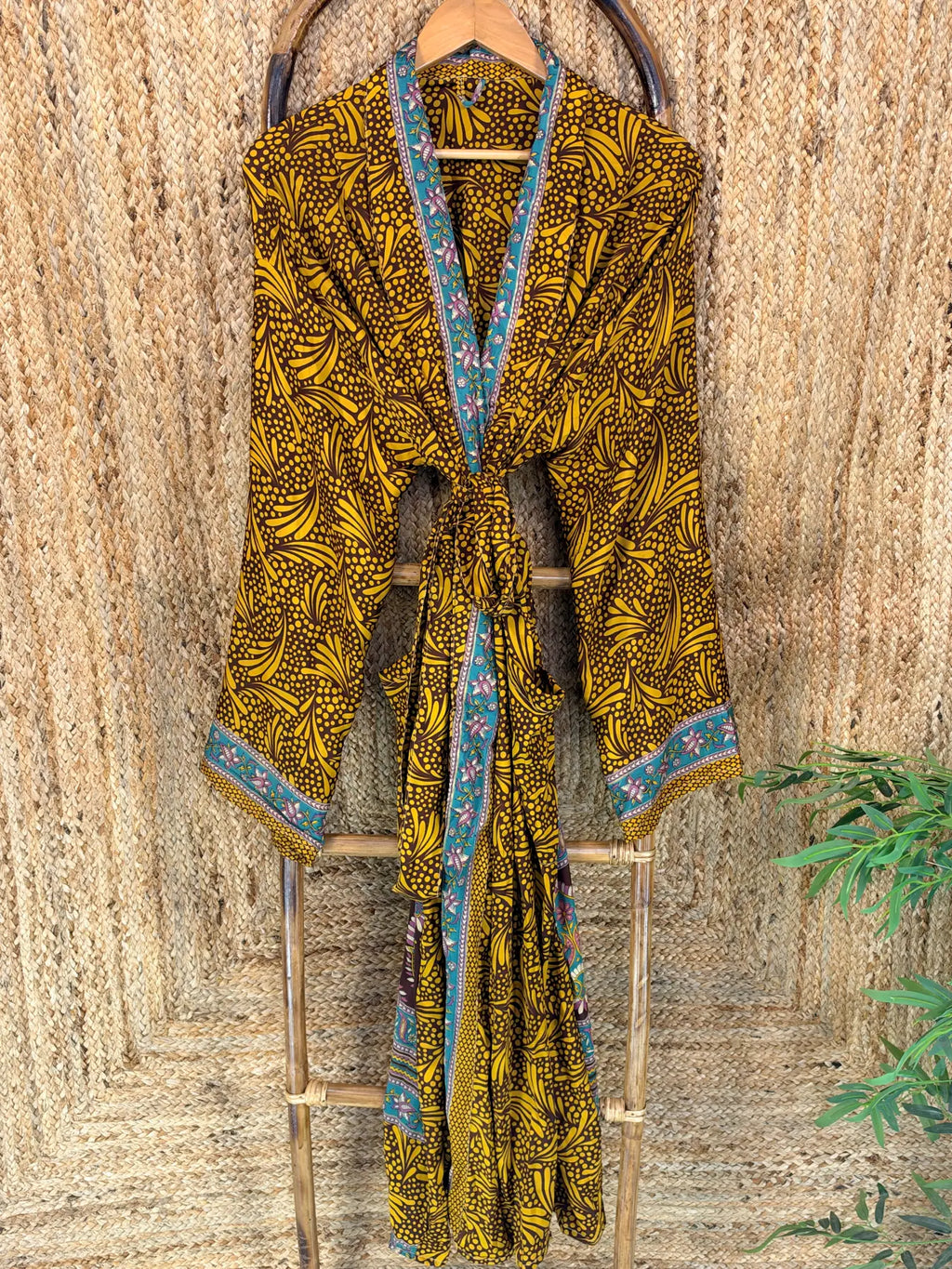 Silky Soft Mens Kimono Robe | Masculine Elegant Classic Sustainable Vintage House Robe gift, Timeless Comfy Lounge Beach Cover Up, Nightwear