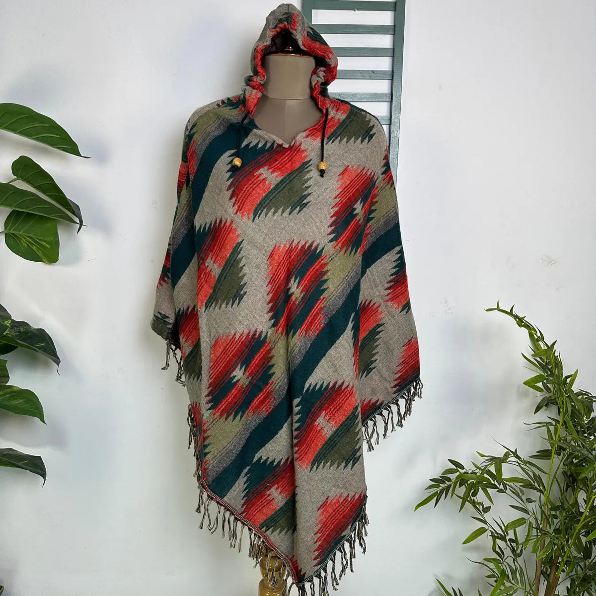Women's Wool Poncho