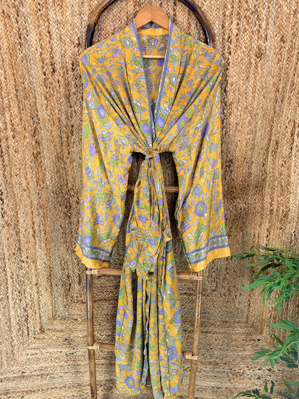 Silky Soft Mens Kimono Robe | Masculine Elegant Classic Sustainable Vintage House Robe gift, Timeless Comfy Lounge Beach Cover Up, Nightwear
