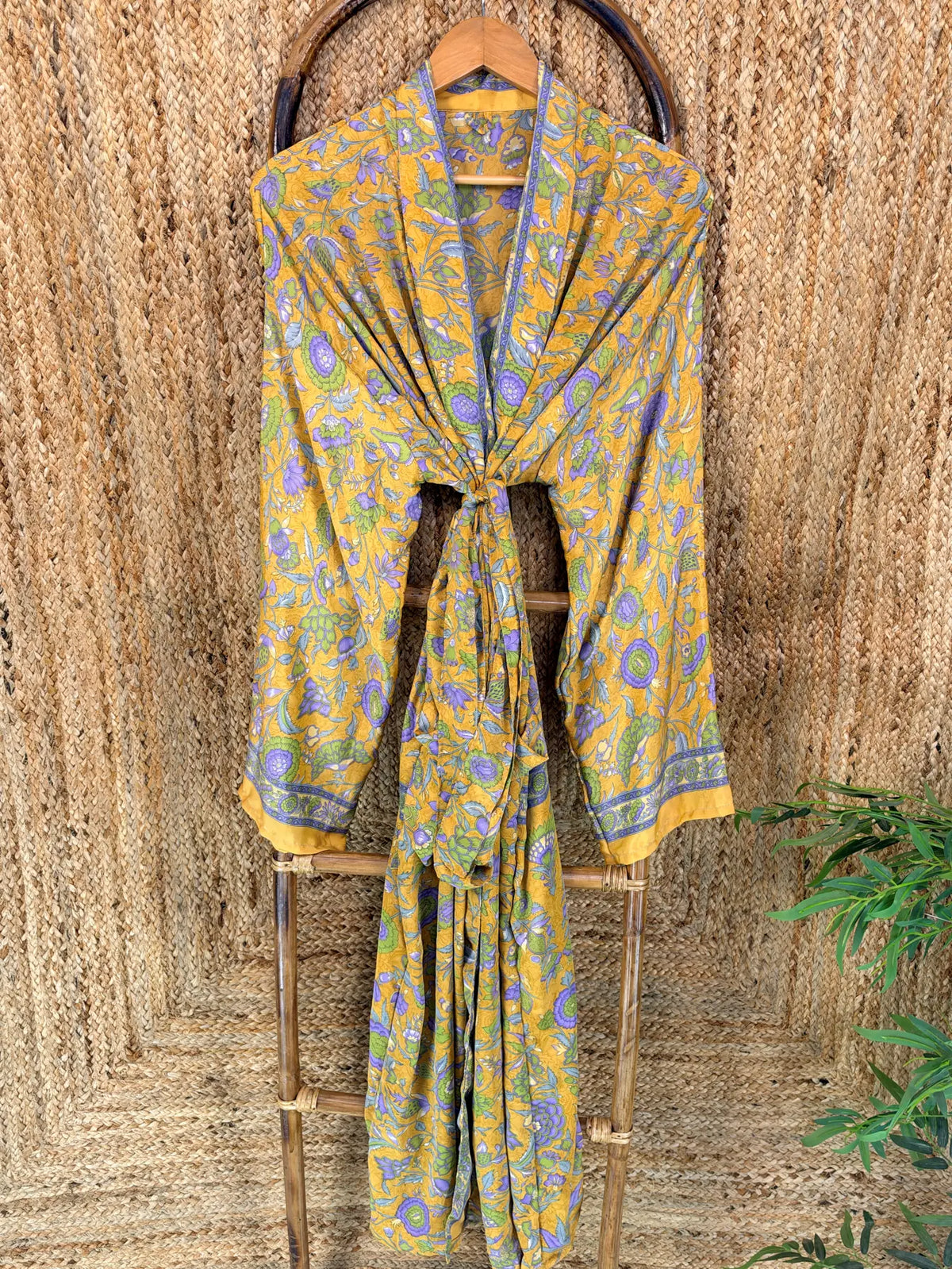 Silky Soft Mens Kimono Robe | Masculine Elegant Classic Sustainable Vintage House Robe gift, Timeless Comfy Lounge Beach Cover Up, Nightwear