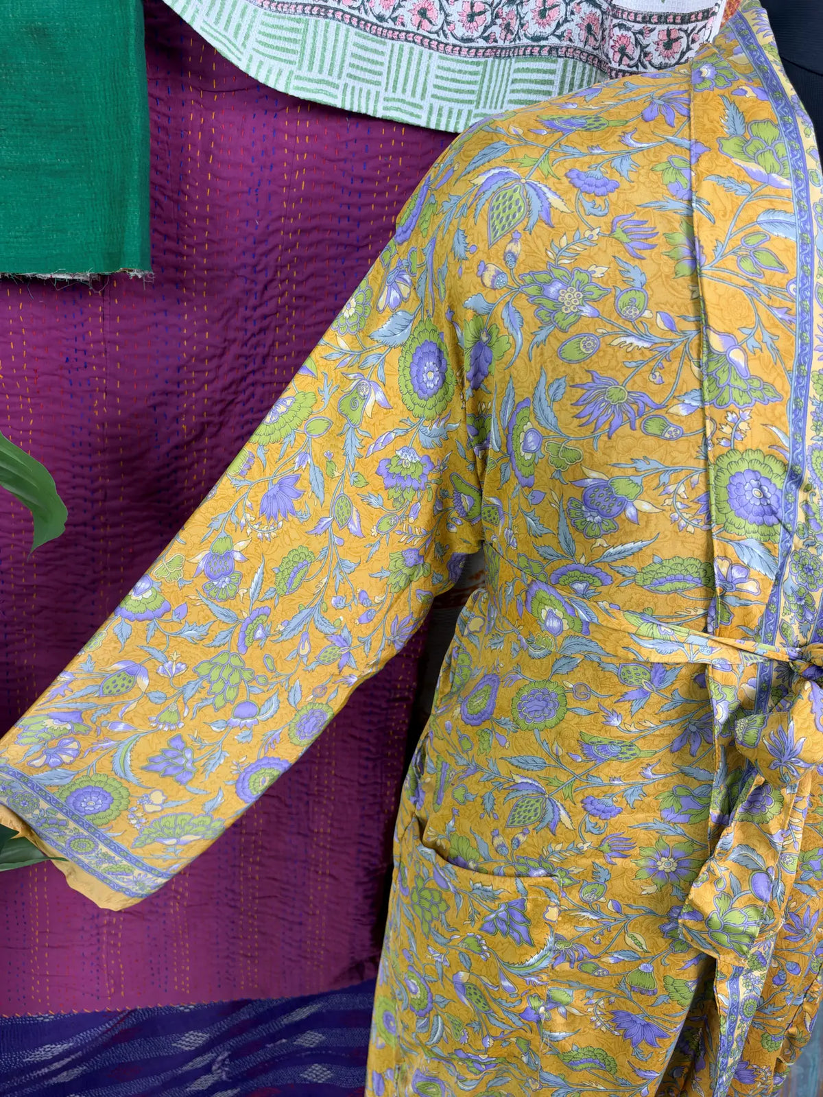 Silky Soft Mens Kimono Robe | Masculine Elegant Classic Sustainable Vintage House Robe gift, Timeless Comfy Lounge Beach Cover Up, Nightwear