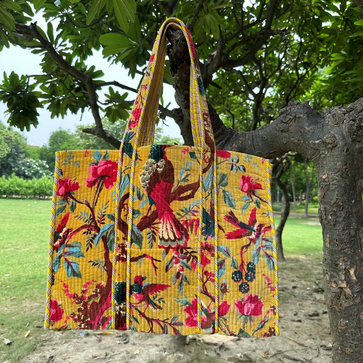 Personalised Tote Bag | Velvet Quilted Tote Bag, Weekender Bag, Custom Teacher Tote Bag, Bridesmaid Proposal Gift For Mom, Beach bag for Her