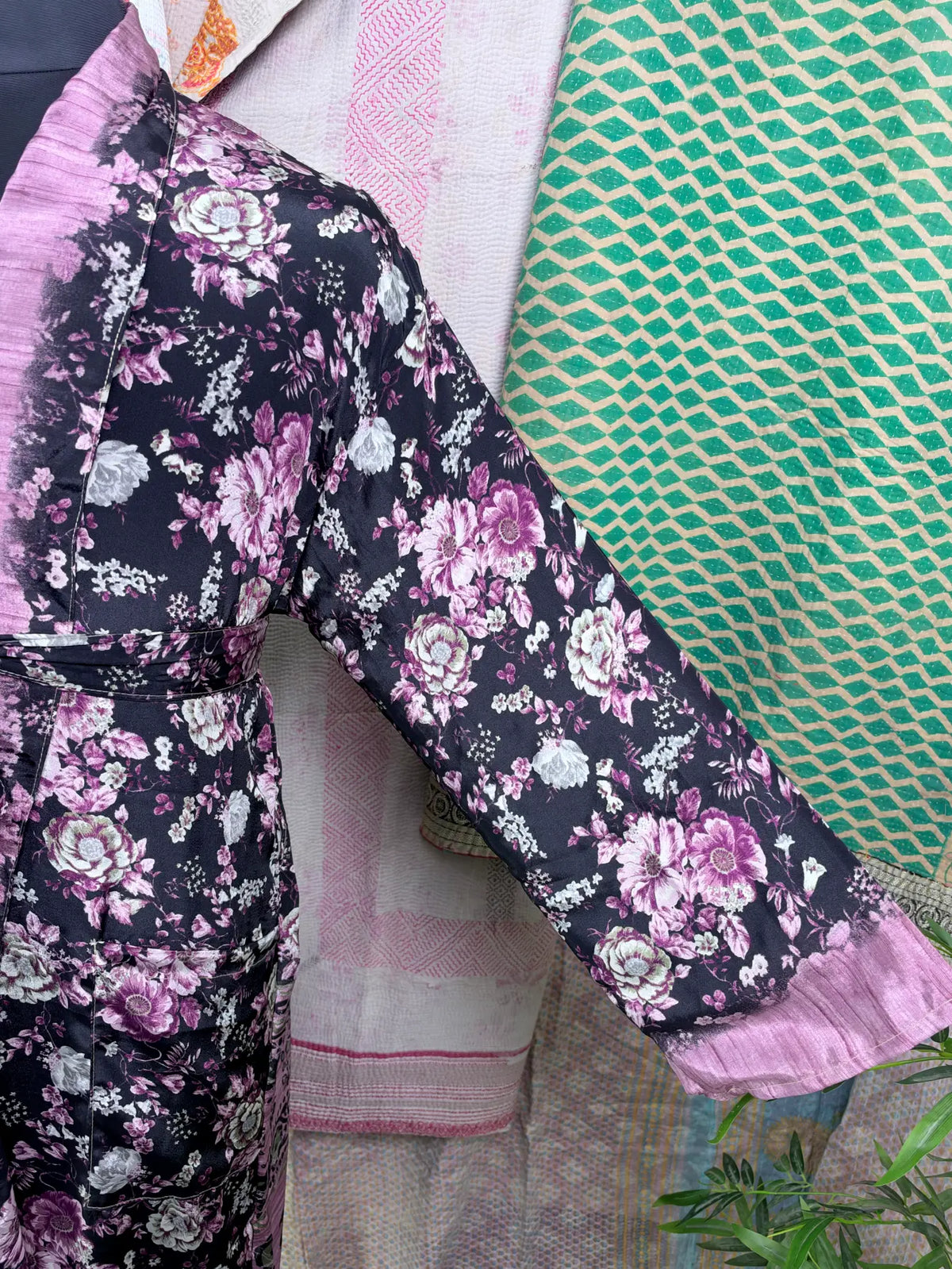 Silky Soft Mens Kimono Robe | Masculine Elegant Classic Sustainable Vintage House Robe gift, Timeless Comfy Lounge Beach Cover Up, Nightwear