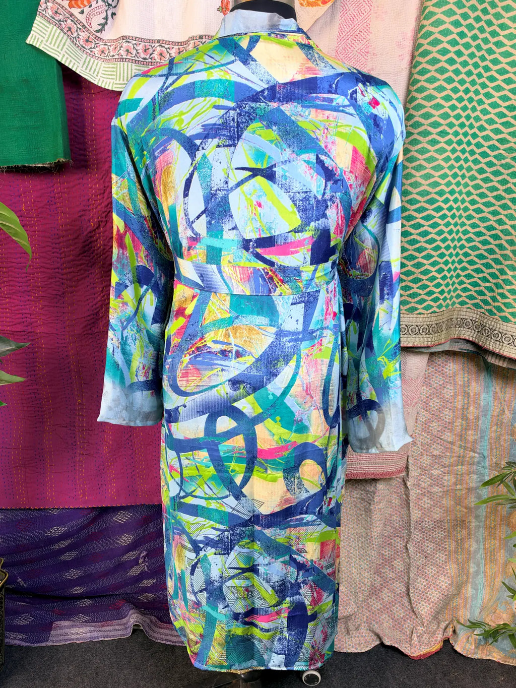 Silky Soft Mens Kimono Robe | Masculine Elegant Classic Sustainable Vintage House Robe gift, Timeless Comfy Lounge Beach Cover Up, Nightwear