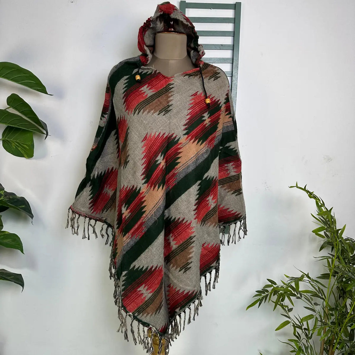 Women's Wool Poncho