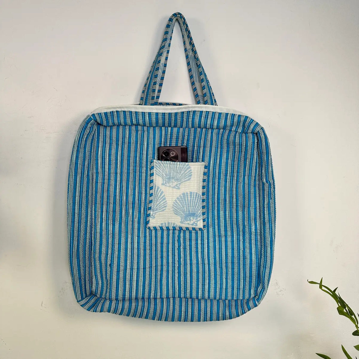 Personalised Tote Bag | Cotton Quilted Weekender Bag Strap, Travel Accessories, Bridesmaid Proposal Shoulder Bag, Bridesmaid Gift For Her