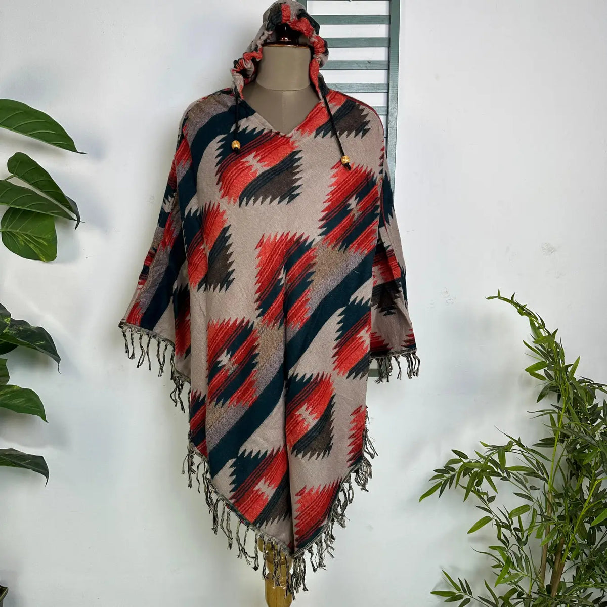 Women's Wool Poncho
