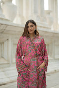 Women's Silky Long Kimono Robe
