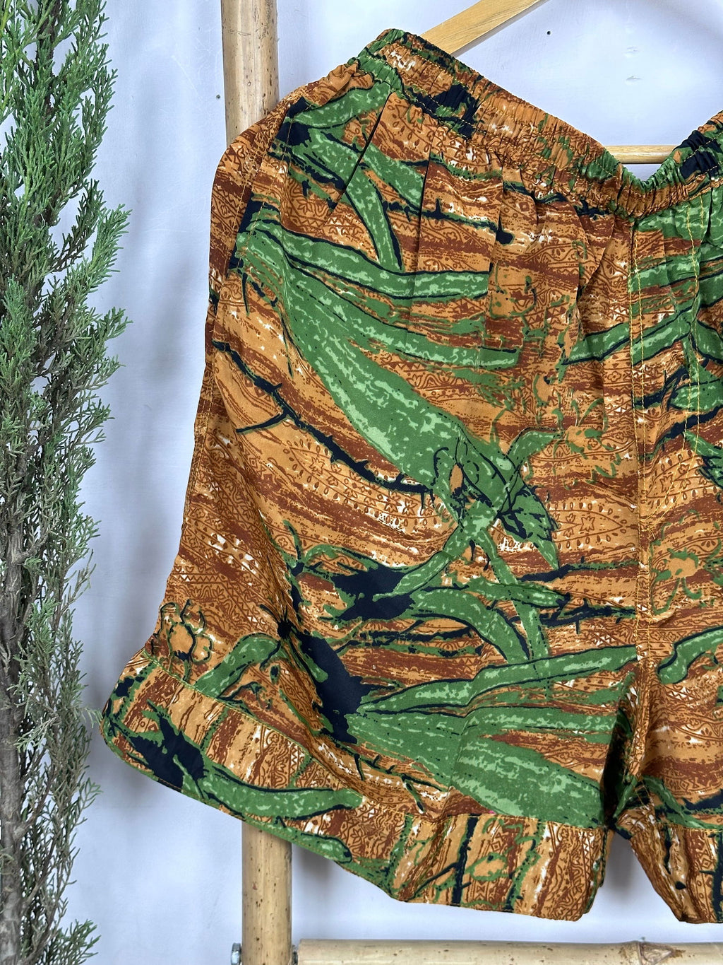 Men's Silk Blend Long Boxer Shorts