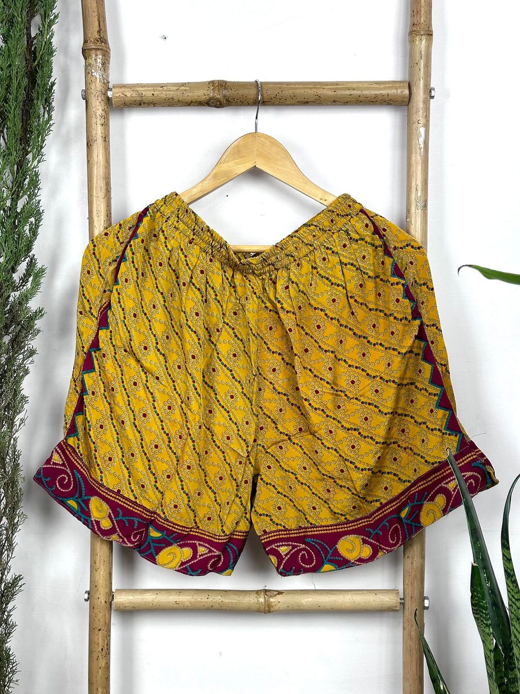 Men's Silk Blend Long Boxer Shorts