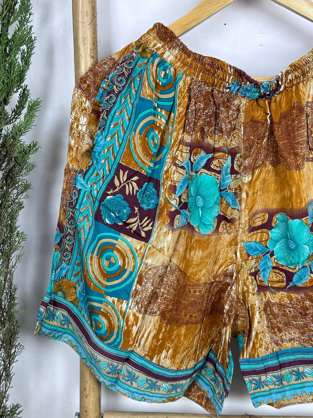 Men's Silk Blend Long Boxer Shorts
