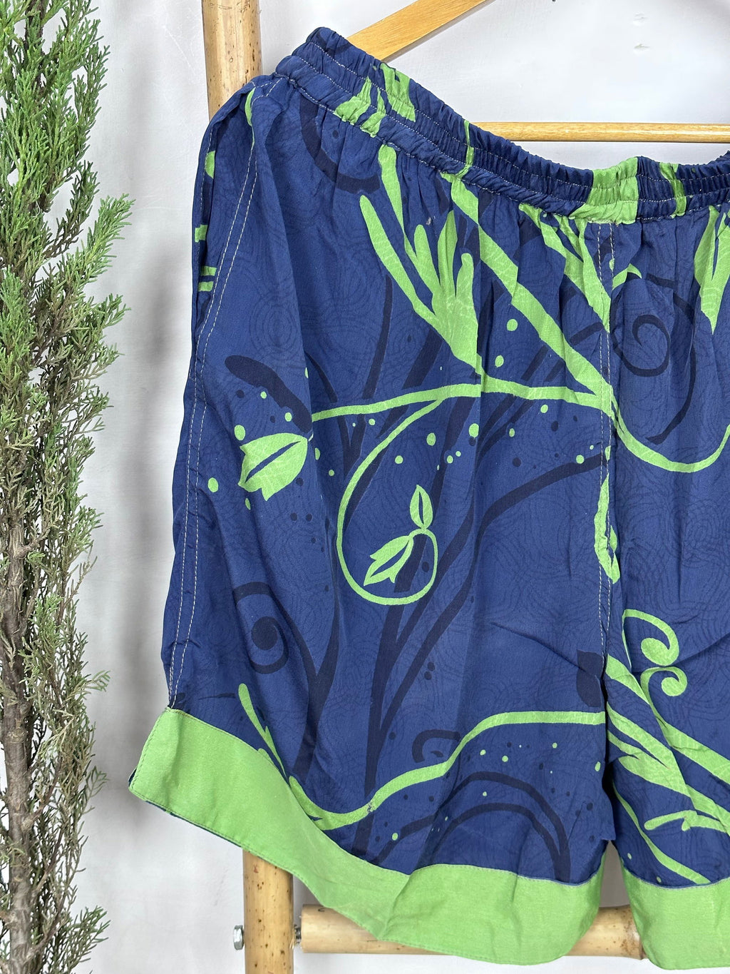 Men's Silk Blend Long Boxer Shorts