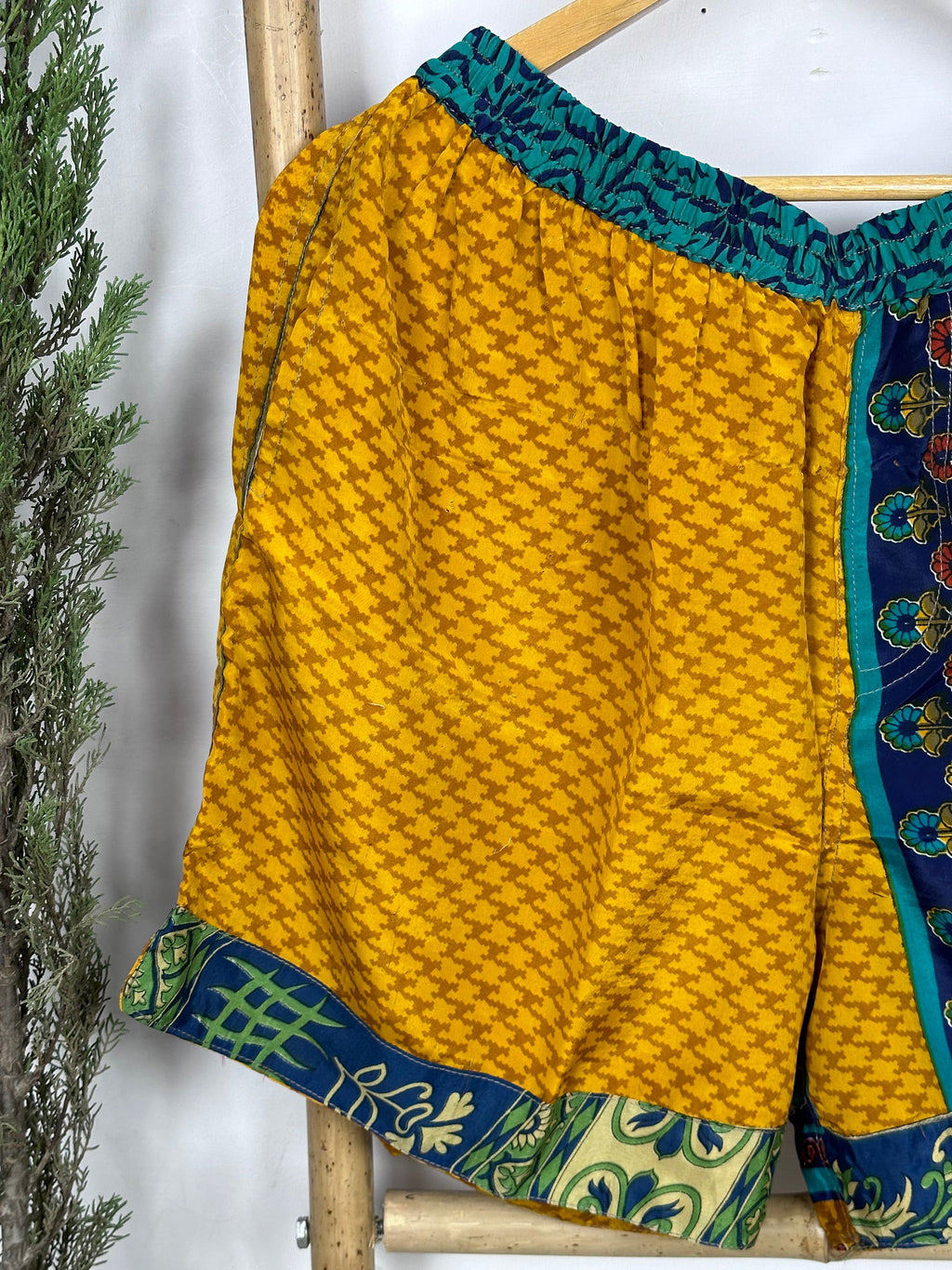 Men's Silk Blend Long Boxer Shorts