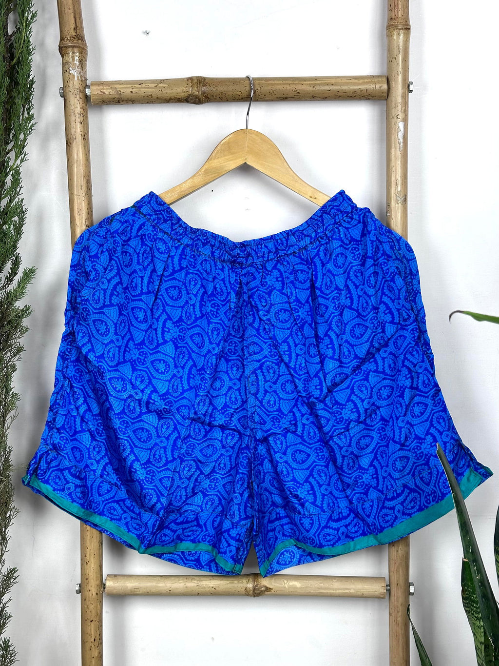 Men's Silk Blend Long Boxer Shorts