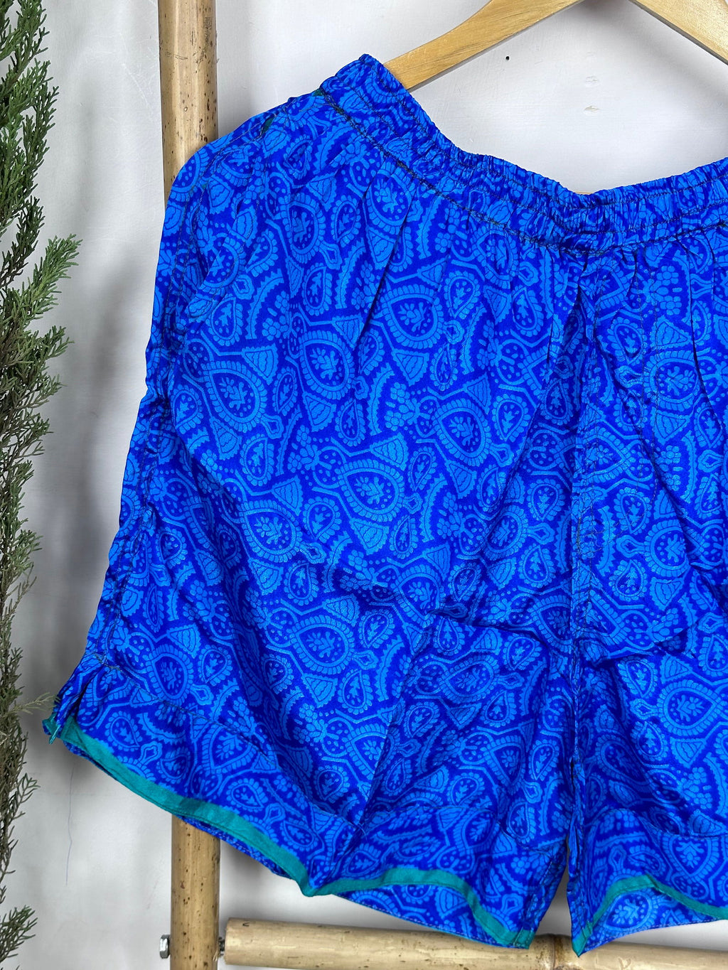 Men's Silk Blend Long Boxer Shorts