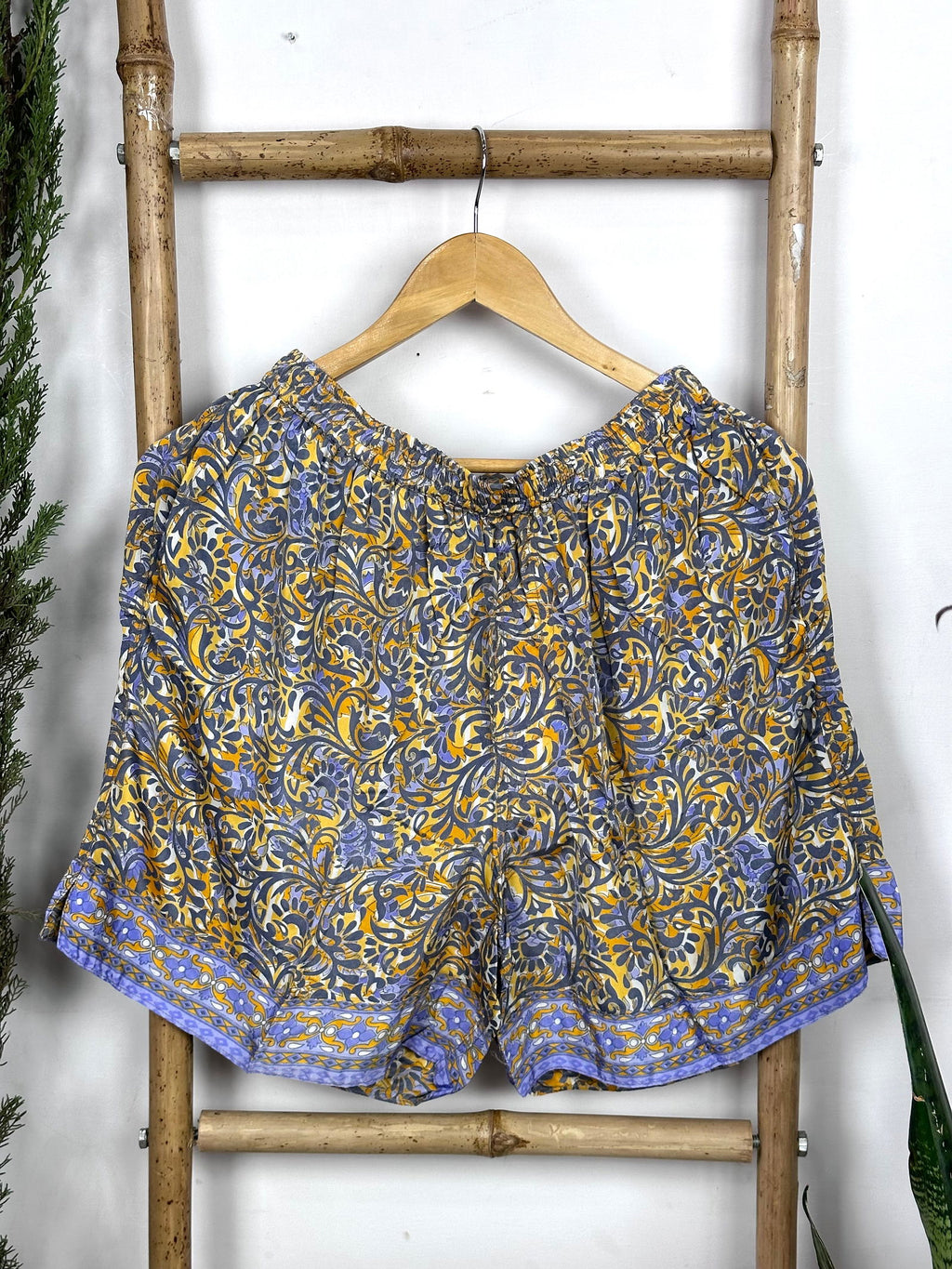 Men's Silk Blend Long Boxer Shorts
