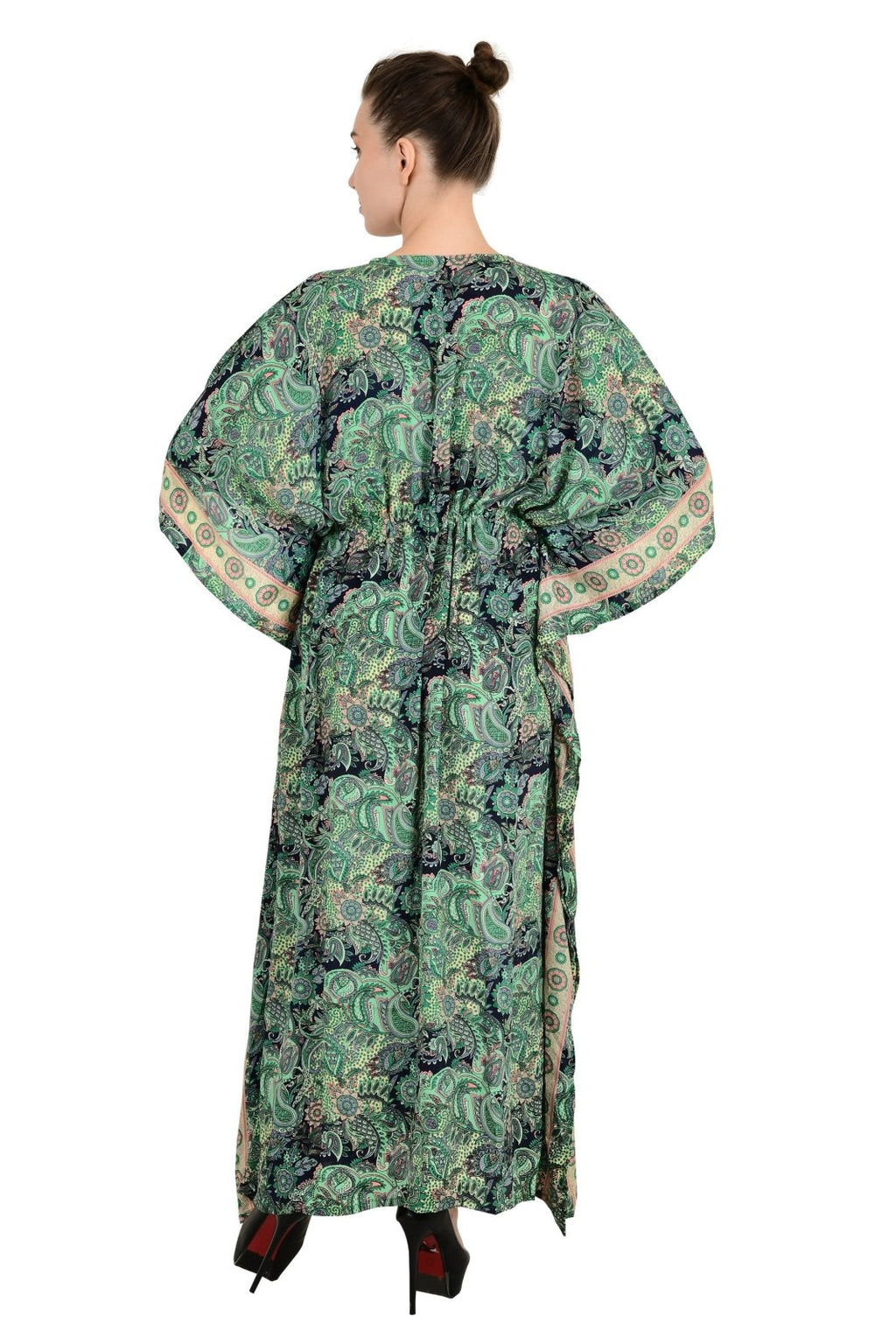 Women's Silk Blend Kaftan Dress