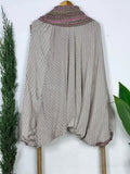 Unisex Recycled Silk Harem Pants