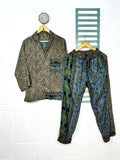 Women's Recycled Silk Pajama Set