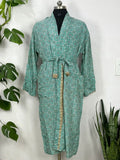 Men's Recycled Silk Kimono Robe
