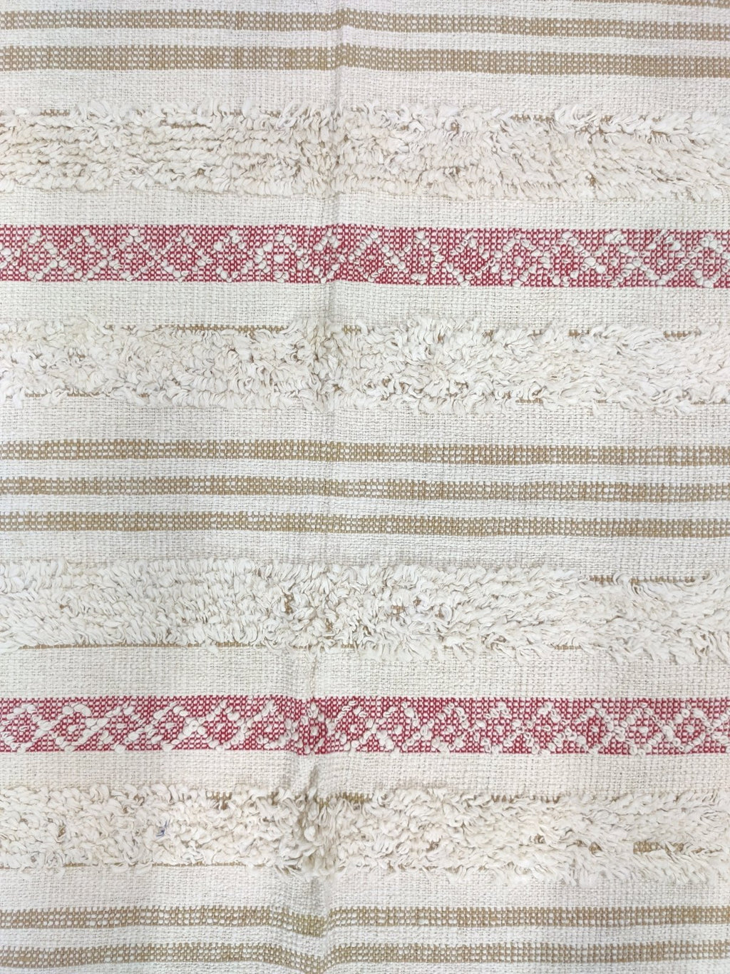 Wool & Jute Shaggy Rug, 6 x 4 ft